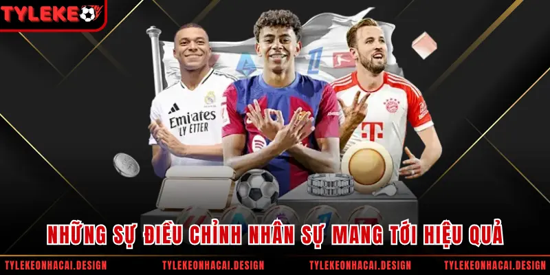 Những sự điều chỉnh nhân sự mang tới hiệu quả